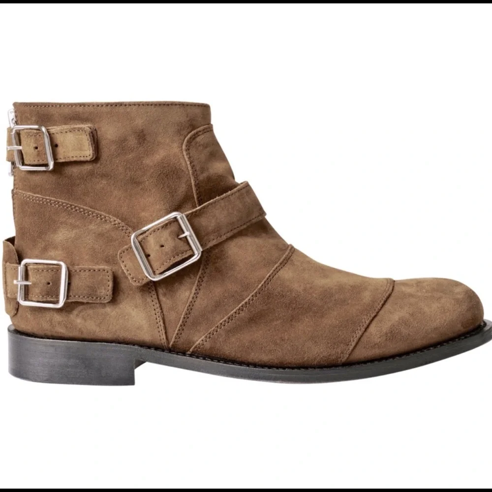 Balmain | Shoes | Balmain X Hm Suede Boots 45eu 2us | Poshmark